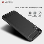 Custodia TPU fibra carbonio per Motorola Moto G6 Play