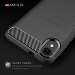 Custodia TPU fibra carbonio per Motorola Moto G6 Play