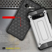 Custodia combinata TPU e PC per Samsung Galaxy S10+