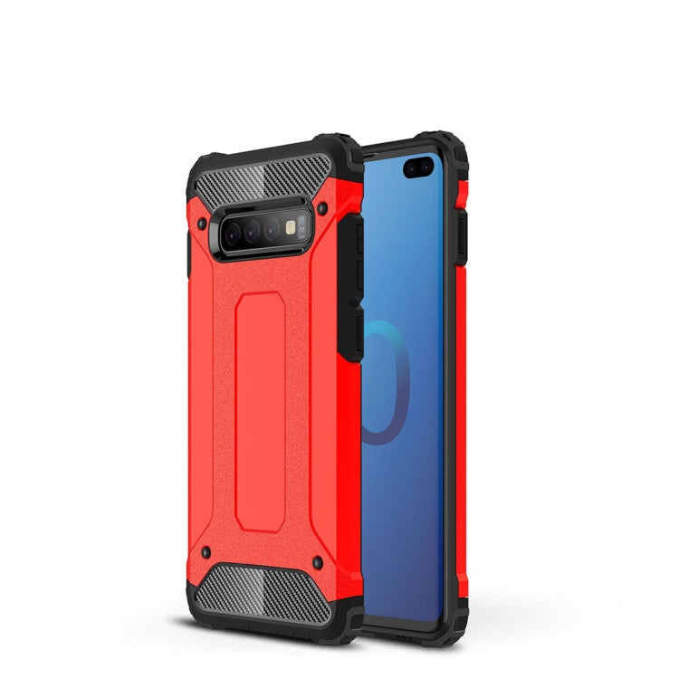 Custodia combinata TPU e PC per Samsung Galaxy S10+