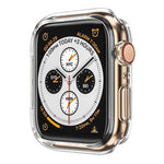 ENKAY Hat-Prince 2 in 1 Guscio protettivo semi-rivestito in TPU + Proteggi schermo HD curvo con piegatura a caldo a schermo intero 3D per Apple Watch Series 4 44mm, F Apple Watch Series 6 / 5 / 4 / SE 3 / SE 2 / SE 1 44mm