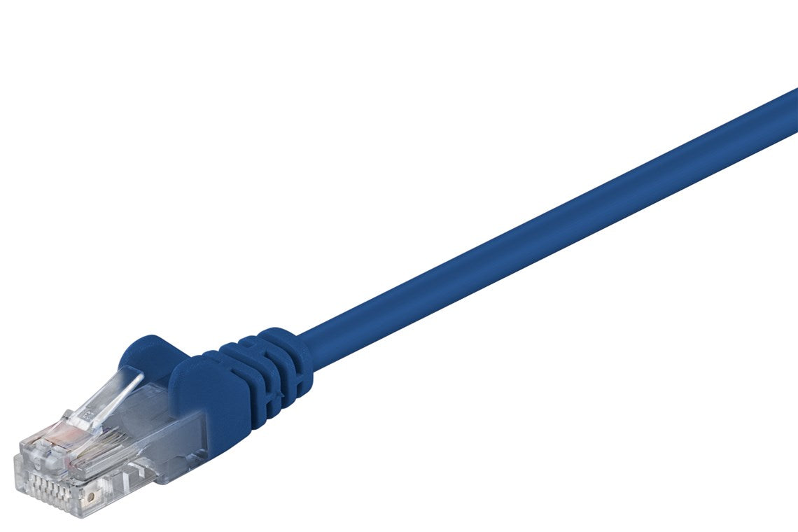 CAT 5e cavo patch U/UTP blu 15 m