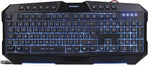 Tastiera Gaming multimediale 10 tasti con 7 retroilluminazioni LED