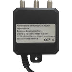 Kit antenna TV DVB-T2 con amplificatore e alimentatore 12V 8055598010223 STA-22D 8053323551935 U-20E MT200 MT999