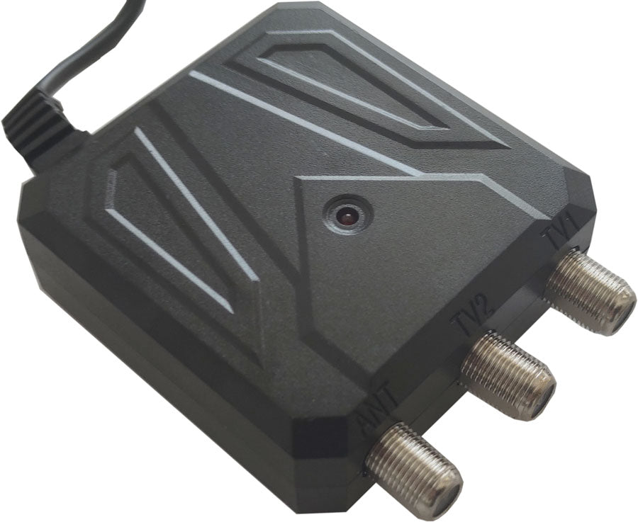 Alimentatore antenna TV 12V 300mA 2 uscite