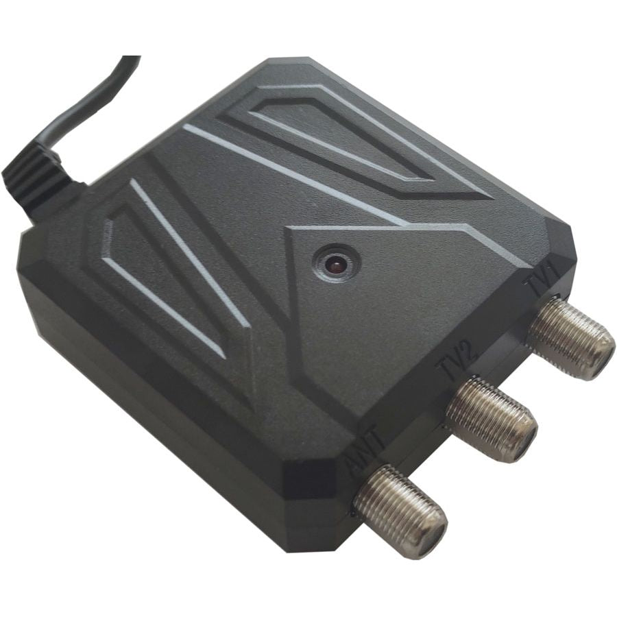 Kit antenna TV DVB-T2 con amplificatore e alimentatore 12V 8055598010223 STA-22D 8053323551935 U-20E MT200 MT999