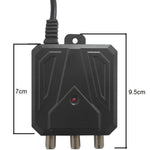 Kit antenna TV DVB-T2 con amplificatore e alimentatore 12V 8055598010223 STA-22D 8053323551935 U-20E MT200 MT999