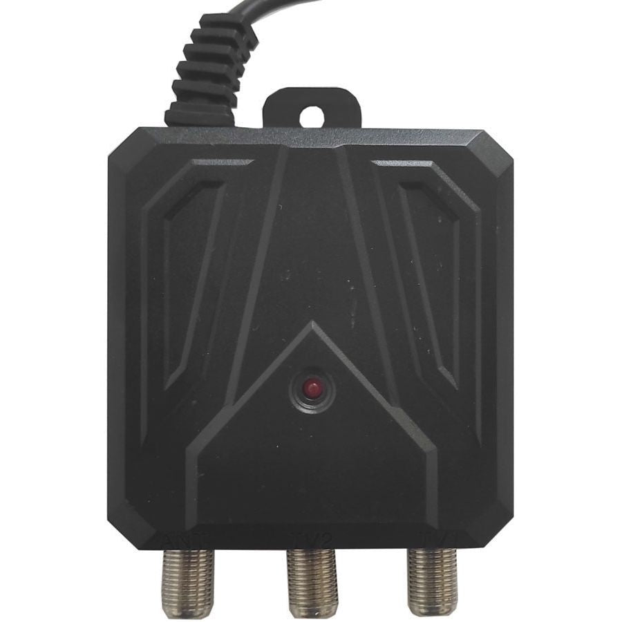 Kit antenna TV DVB-T2 con amplificatore e alimentatore 12V 8055598010223 STA-22D 8053323551935 U-20E MT200 MT999