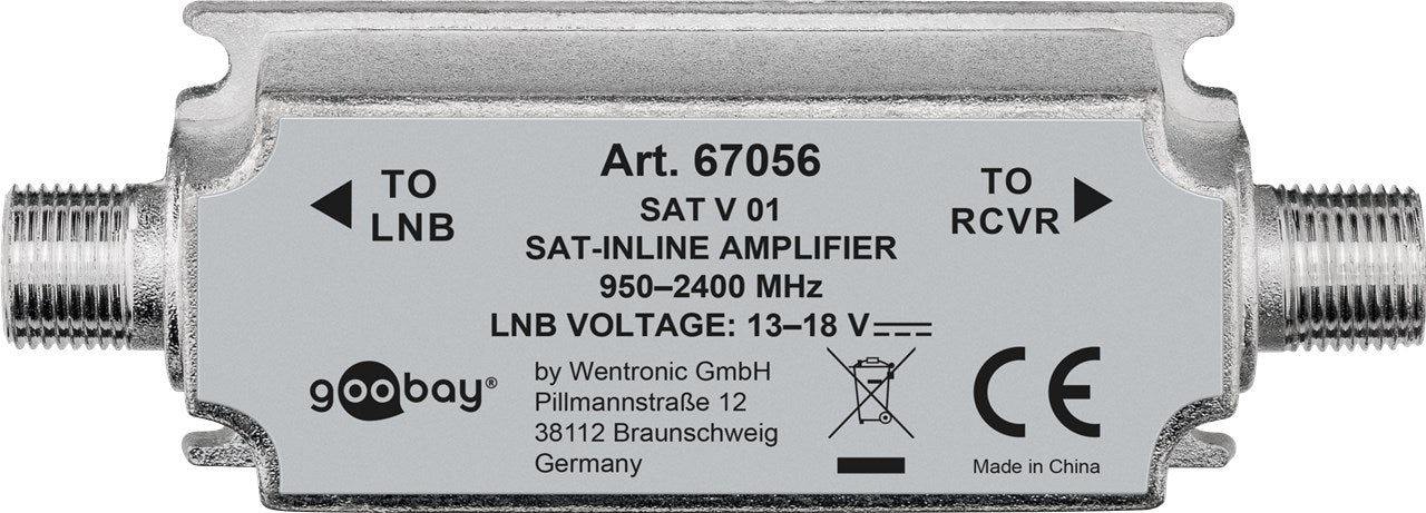 Amplificatore per antenna SAT 950 MHz - 2400 MHz