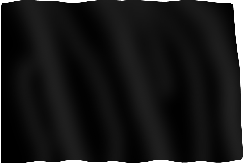 Bandiera Nera 120x100cm
