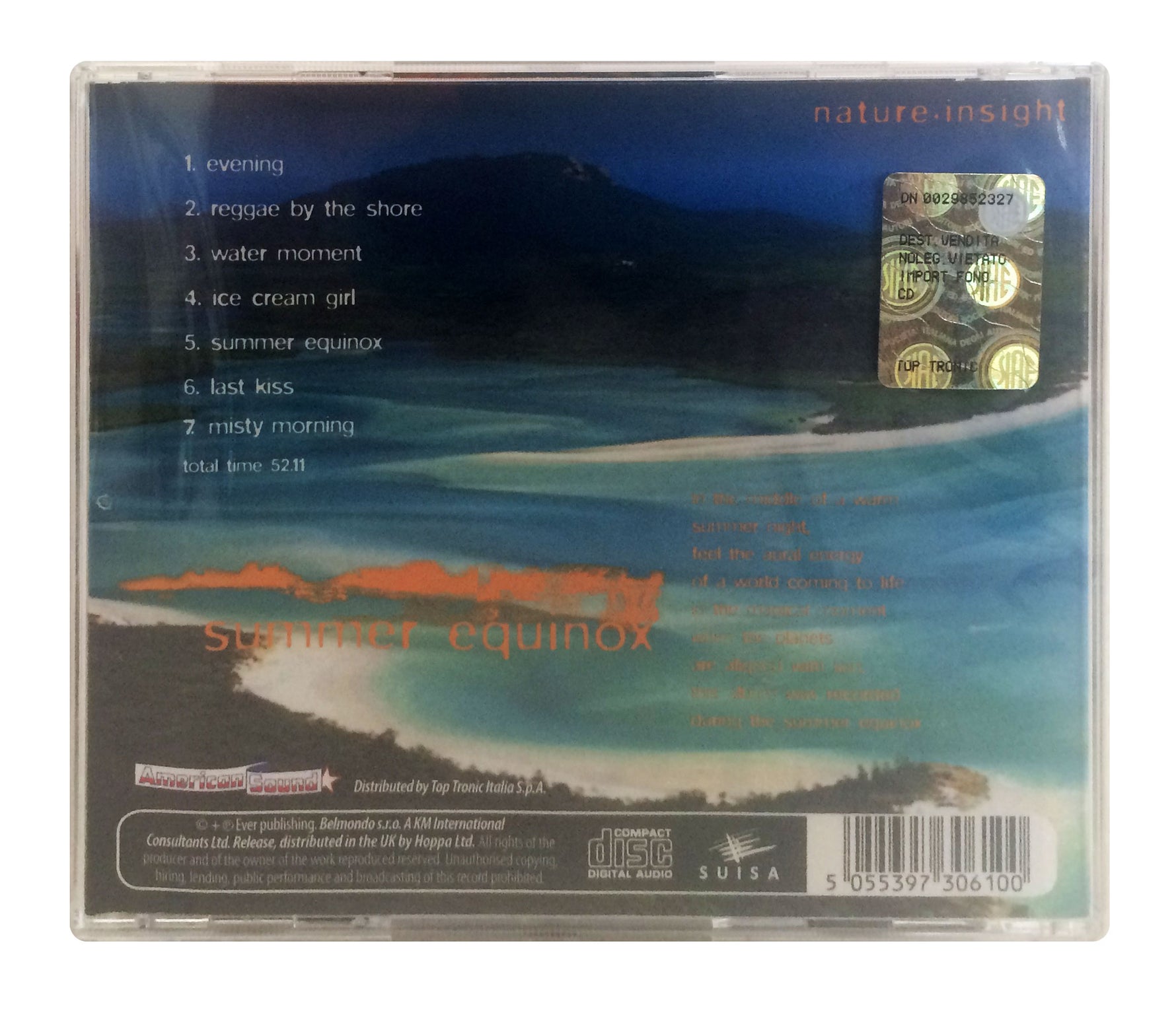CD Musicale - Summer equinox - nature.insight