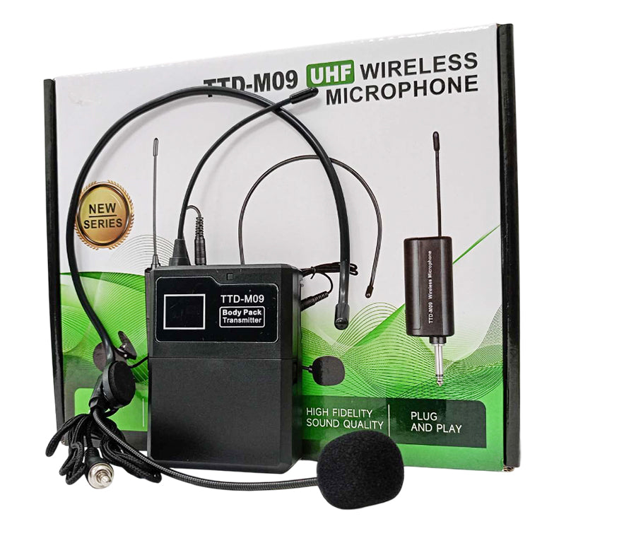 Microfono Wireless UHF TTD-M09