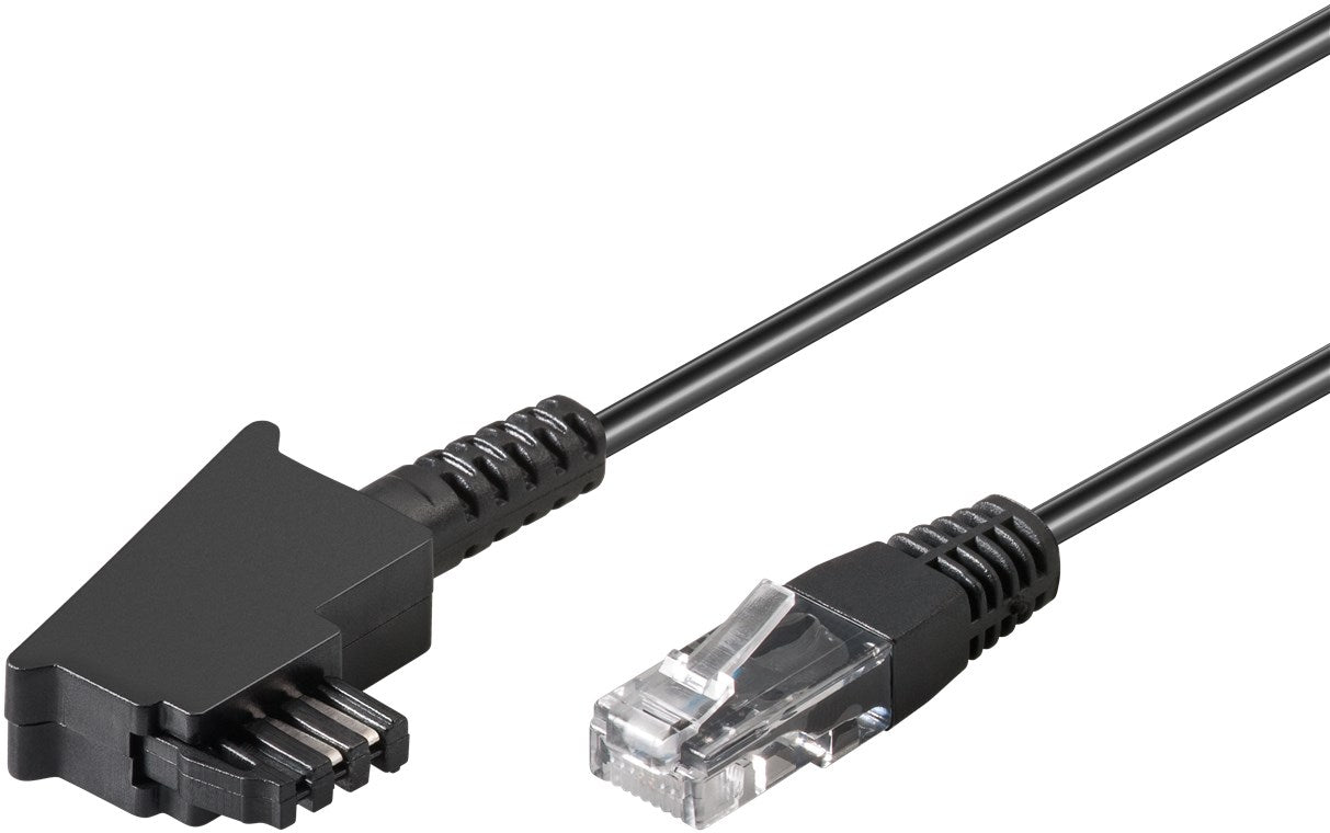 Cavo TAE-F per DSL/VDSL conduttore di rame CU Spina TAE-F - Spina RJ45 8P2C