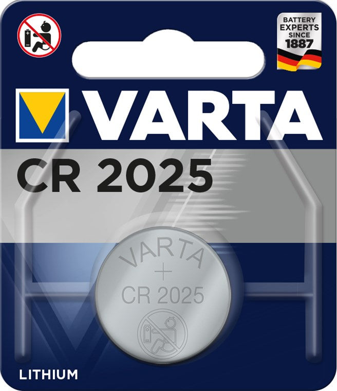 Batteria a bottone al litio 3V CR2025 Varta