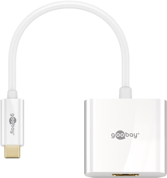 Adattatore da USB-C a HDMI bianco Spina USB-C  - Presa HDMI tipo A