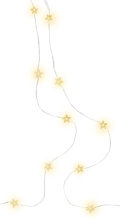 20 LED catena luminosa a filo d'argento 