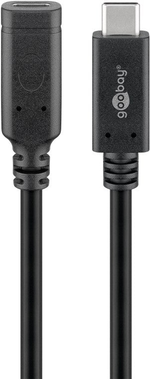 Prolunga USB-C USB 3.2 generazione 2 1 m nero