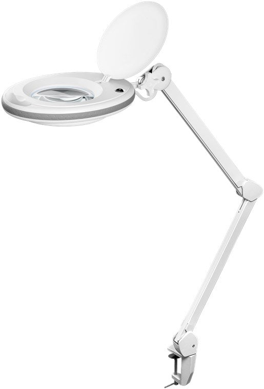 LED lampada d'ingrandimento con morsetto 8 W bianco