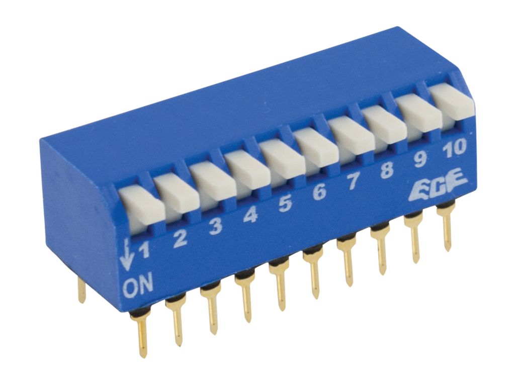 Dip-switch 10 vie