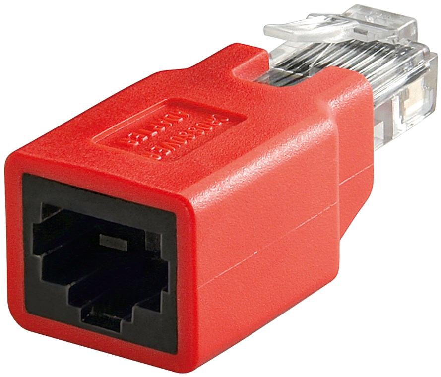 Adattatore modulare crossover RJ45 CAT 5e