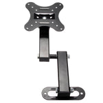 Supporto a muro per TV LED LCD 14-24'' inclinabile 3 snodi nero