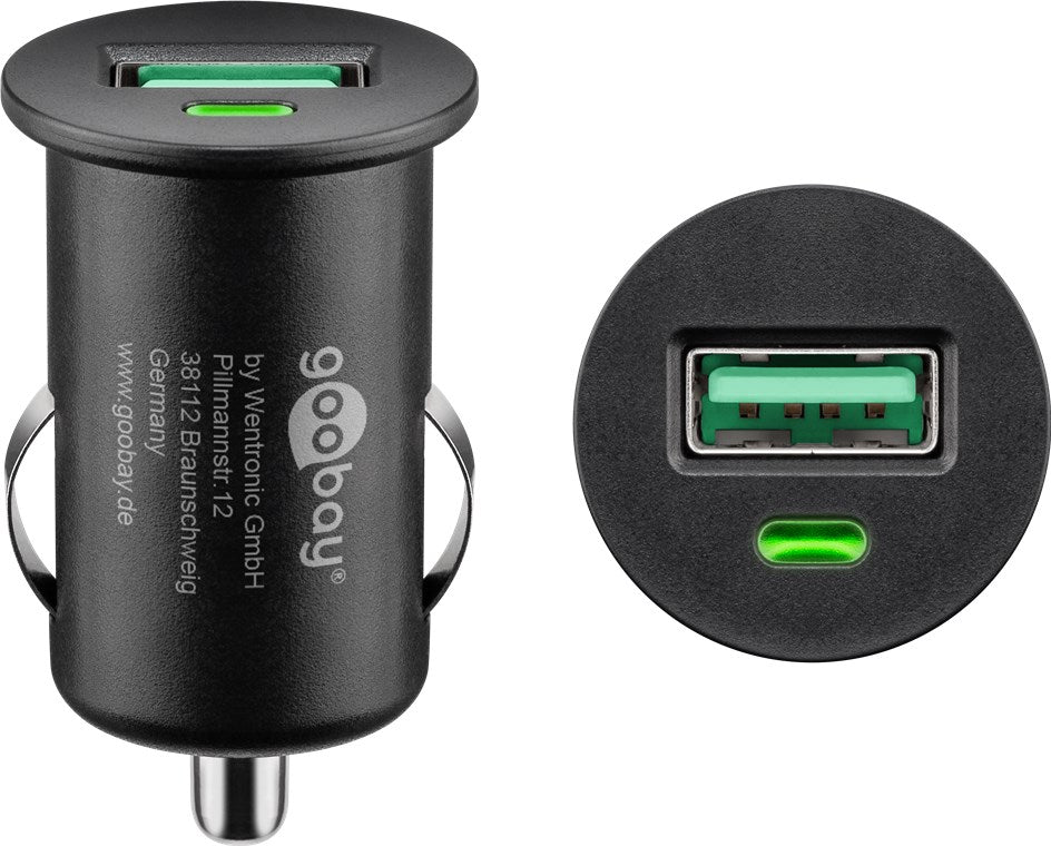 Caricatore rapido per auto USB Quick Charge 18 W