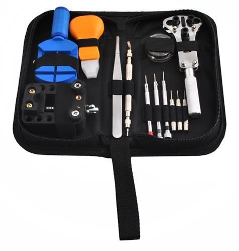 Kit di strumenti per riparazione orologi 13 pezzi 5902367972097 00001904 WB1812