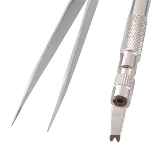 Kit di strumenti per riparazione orologi 13 pezzi 5902367972097 00001904 WB1812