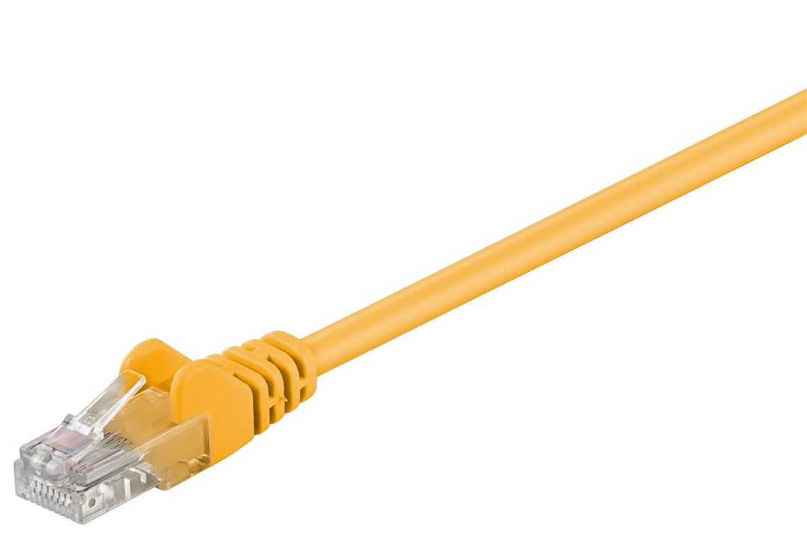 CAT 5e cavo patch U/UTP giallo 05 m