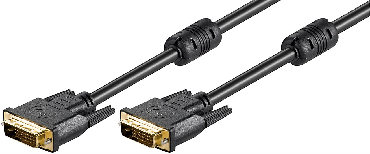 Cavo DVI-D Full HD Dual Link dorato