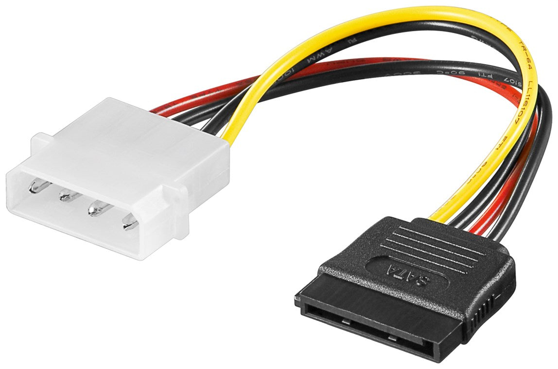 Cavo elettrico/adattatore per PC connettore 5.25 a SATA