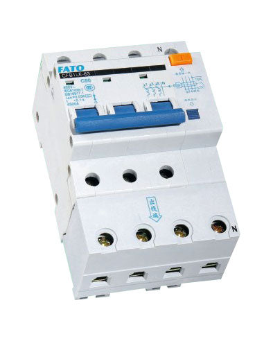 Interruttore magnetotermico differenziale 4P - C10