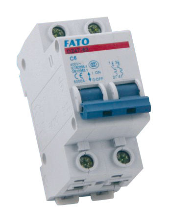 Interruttore magnetotermico 2P - C6