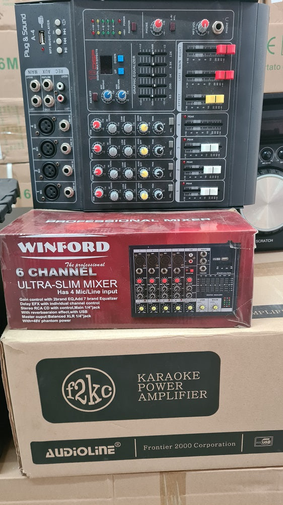 Amplificatore / Mixer - Prodotto reso / Da revisionare