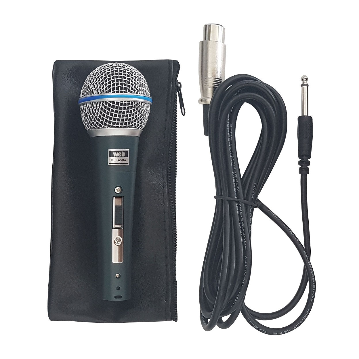 Microfono vocale dinamico supercardioide - BETA58A MIC018 8053323559719