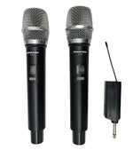 Coppia di microfoni Wireless ricaricabili UHF L-2