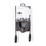 Cavo DMX Digitale 110 Ohm Maschio a 3 Pin XLR - Femmina a 3 Pin XLR 5m Grigio COTH15012GY50 5412810295975 ND2227