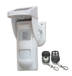 Sensore movimento PIR solare con sistema sonoro e flash LED
