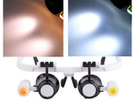 Lente d'ingrandimento a occhiali di precisione con LED – 25x A9430 09140