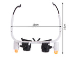 Lente d'ingrandimento a occhiali con LED – 25x A9430 09140 5907451344477