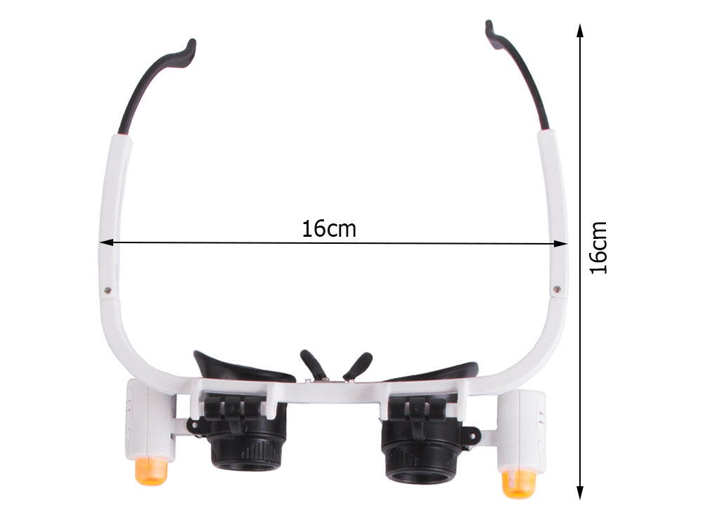 Lente d'ingrandimento a occhiali con LED – 25x A9430 09140 5907451344477