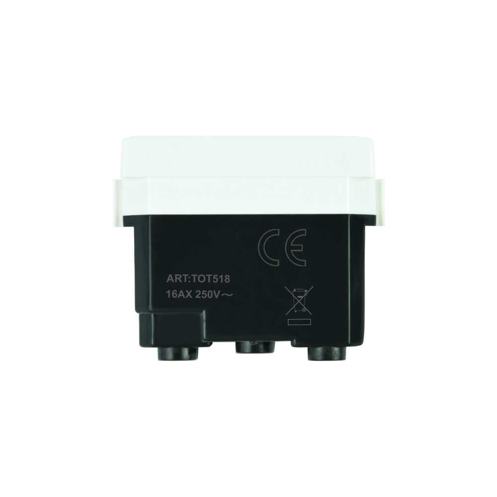 Presa Bivalente Bianca 16A 250V Compatibile Matix 0793541330834 518B EL2052