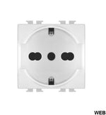 Presa Schuko 16A 250V Bianca Compatibile Matix 6970597462120 514B/Mtx EL2040