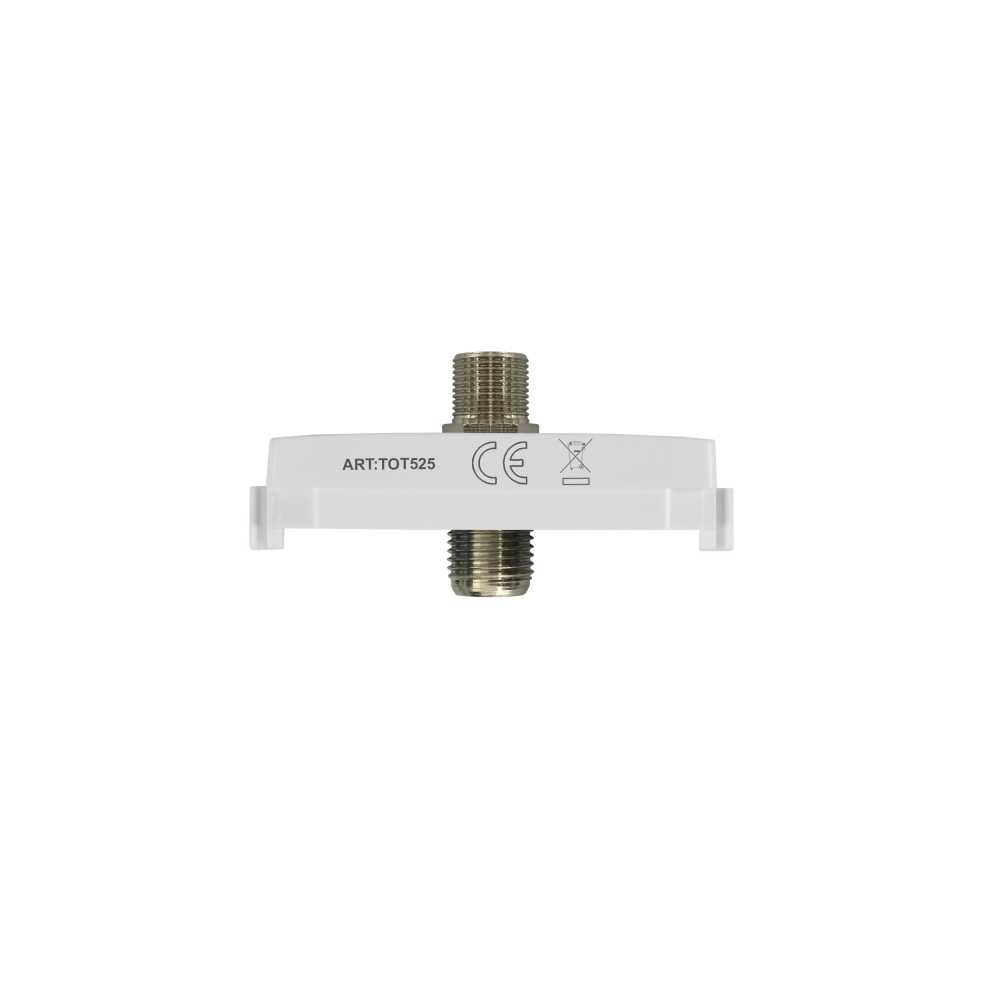 Presa Tv a Vite Satellitare da Incasso Bianca Compatibile Matix 525B 6970597465343 BTicino