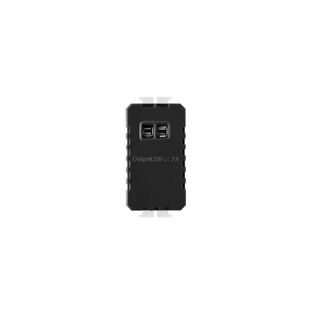 Alimentatore doppia presa USB 5V 2A Bianco compatibile Matix 521B/Mtx 6970597465008 BTicino