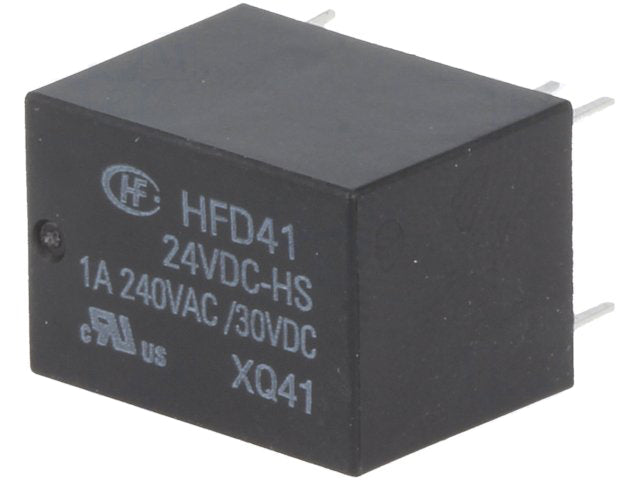 Relè SPDT 24VDC 1A - HFD41A