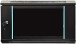 Wall-mounted rack cabinet 6U 60×45×35 cm  RK6UBL