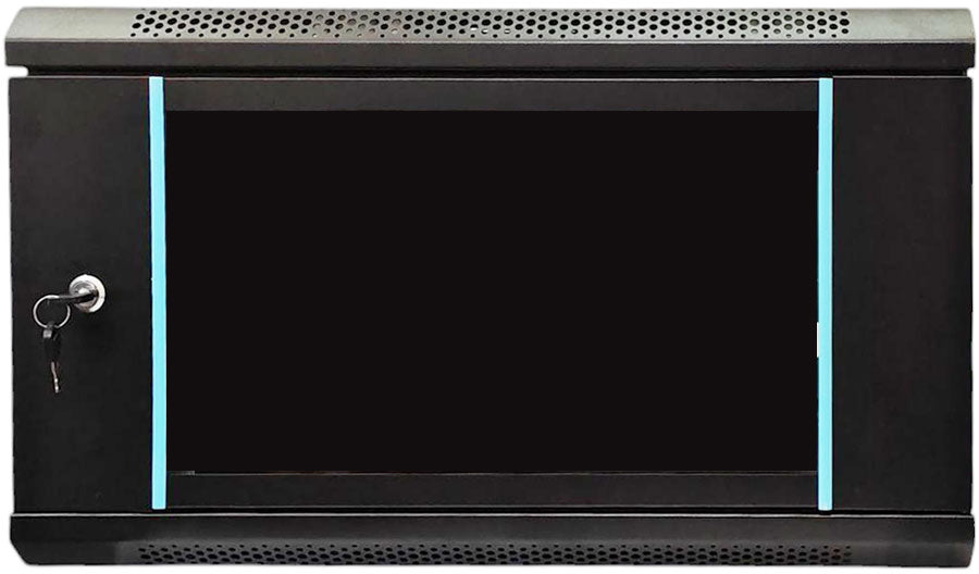 Wall-mounted rack cabinet 6U 60×45×35 cm  RK6UBL