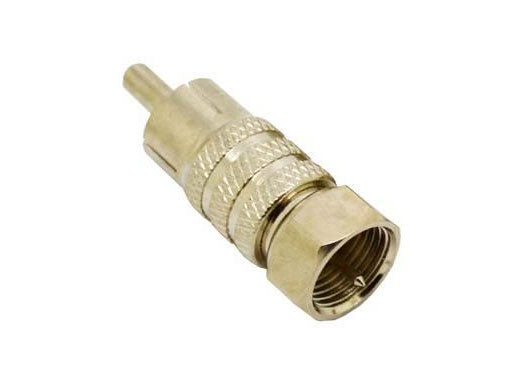 Adattatore RCA maschio - F maschio