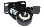 Ruota per armadio rack con freno E6010